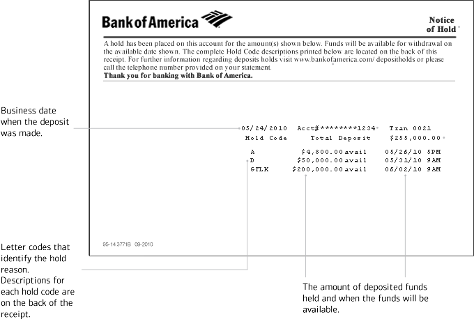 Account Information and Access FAQs - Bank of America