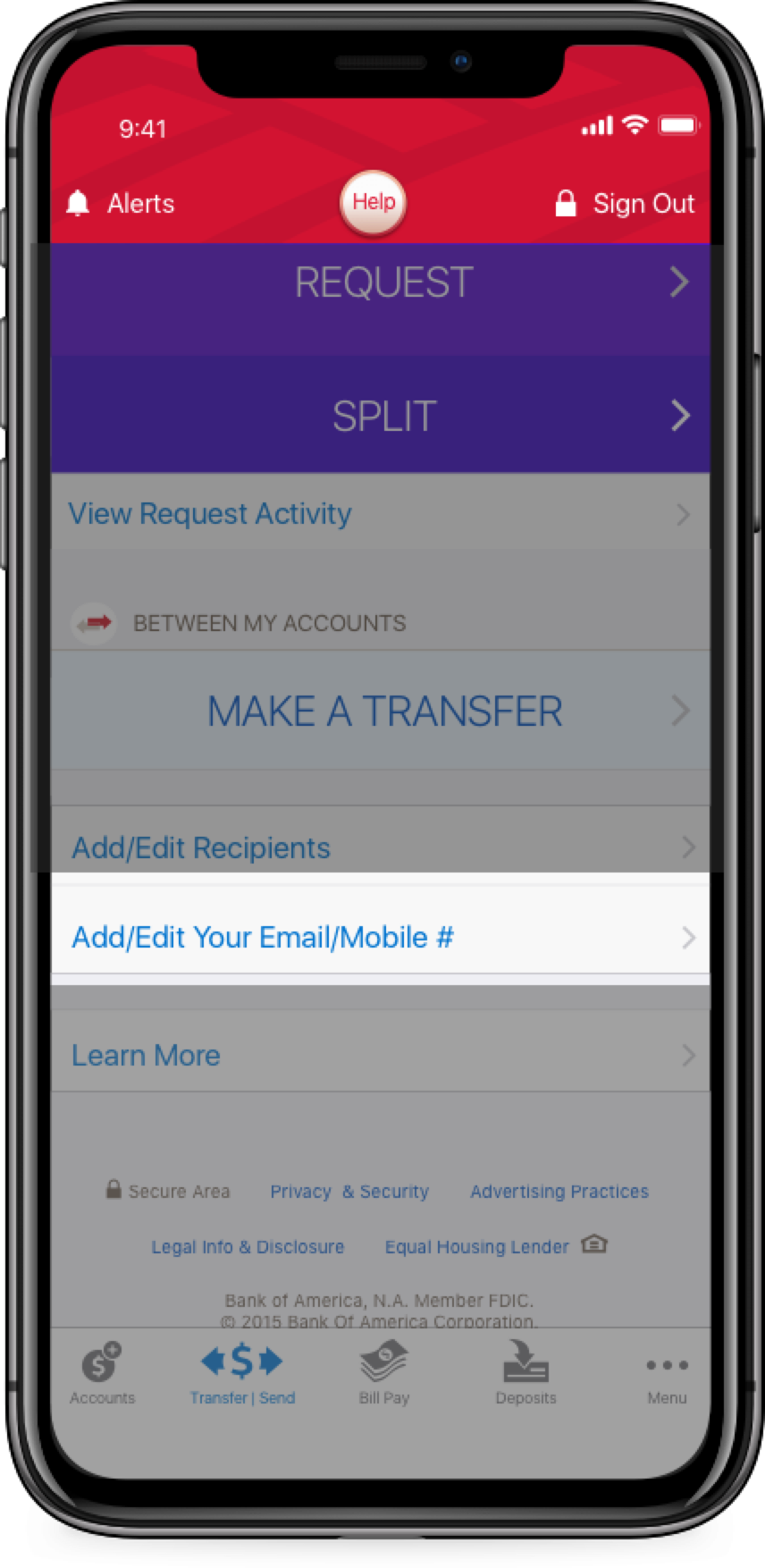 How to Get Money with Zelle® in the Bank of America Mobile App