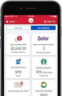 Mobile and Online Banking Features from Bank of America