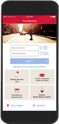 Bank of America, Online Banking, Log In