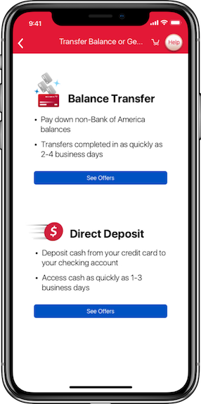 Mobile Banking & Online Banking Features from Bank of America