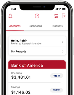 Mobile Banking & Online Banking Features from Bank of America