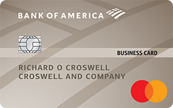 Bank of America Platinum Plus Business Mastercard