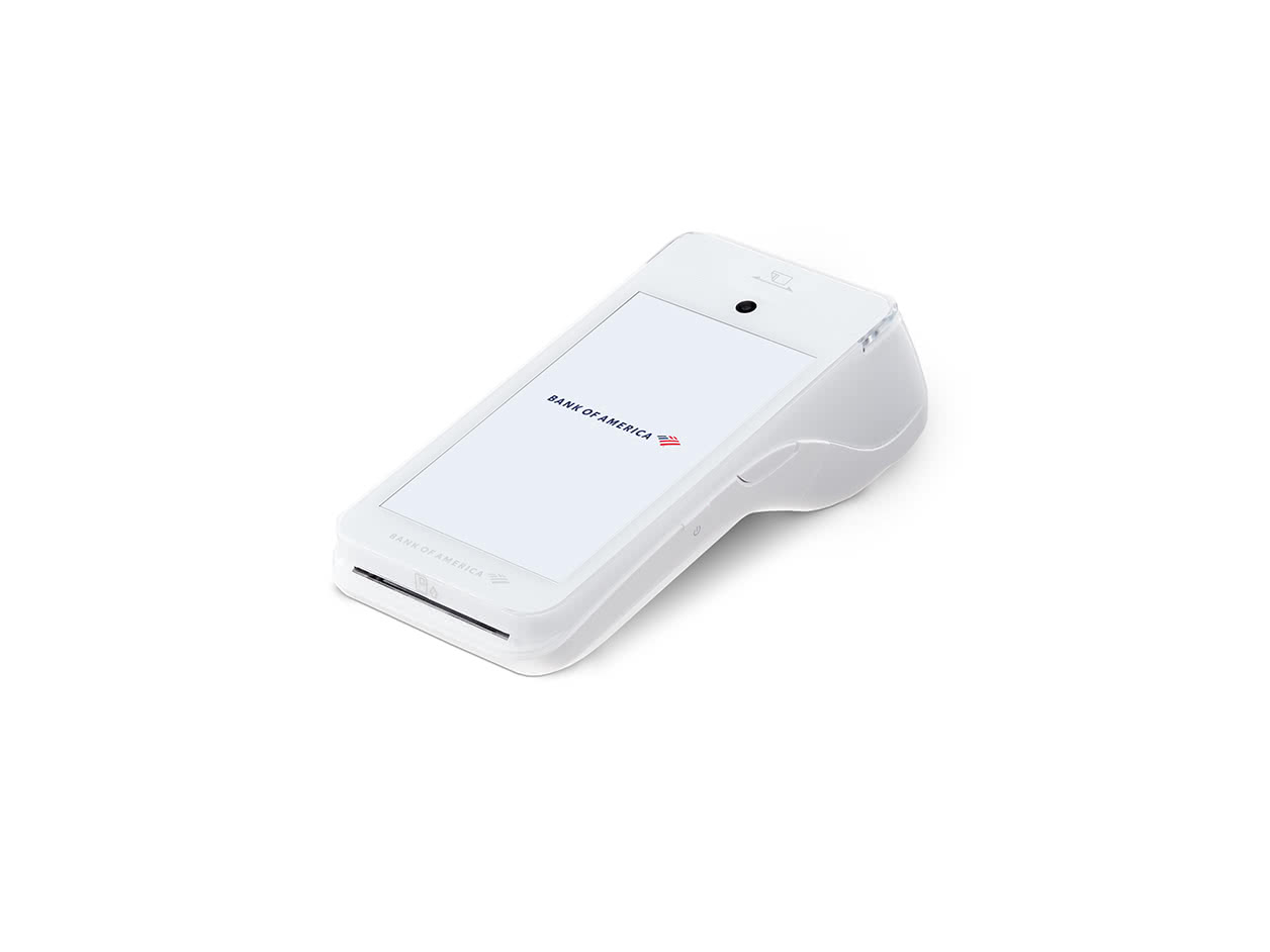Portable payment terminal with Micro USB port